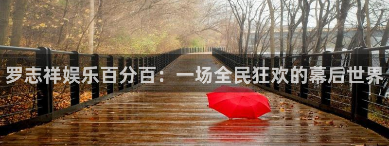 500彩票网包怎么样：罗志祥娱乐百分百：一场全民狂欢的幕后世界